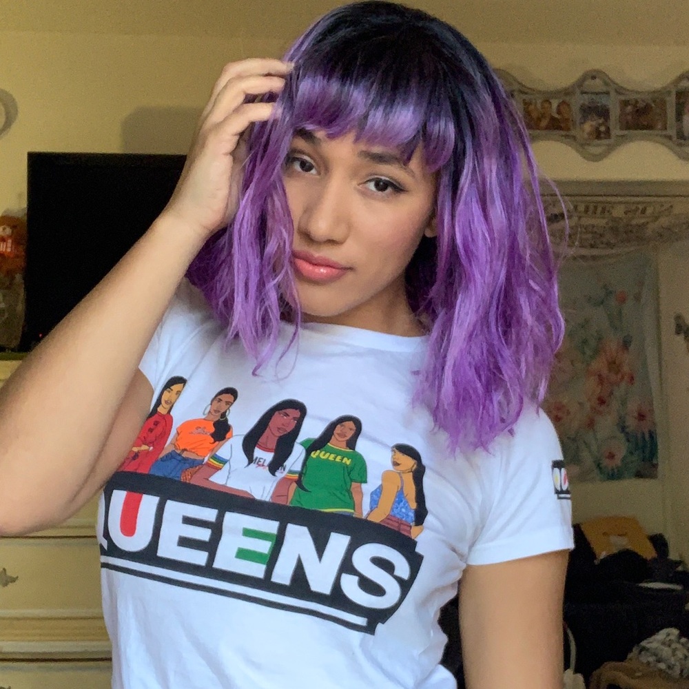 Purple Ombré Wig💜